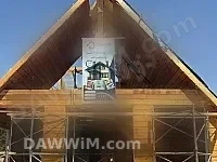 خدمة تصميم وتصنيع وتنفيذ أكواخ خشبية