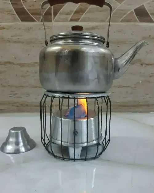 ببور كحول ألمنيوم صغير سفري