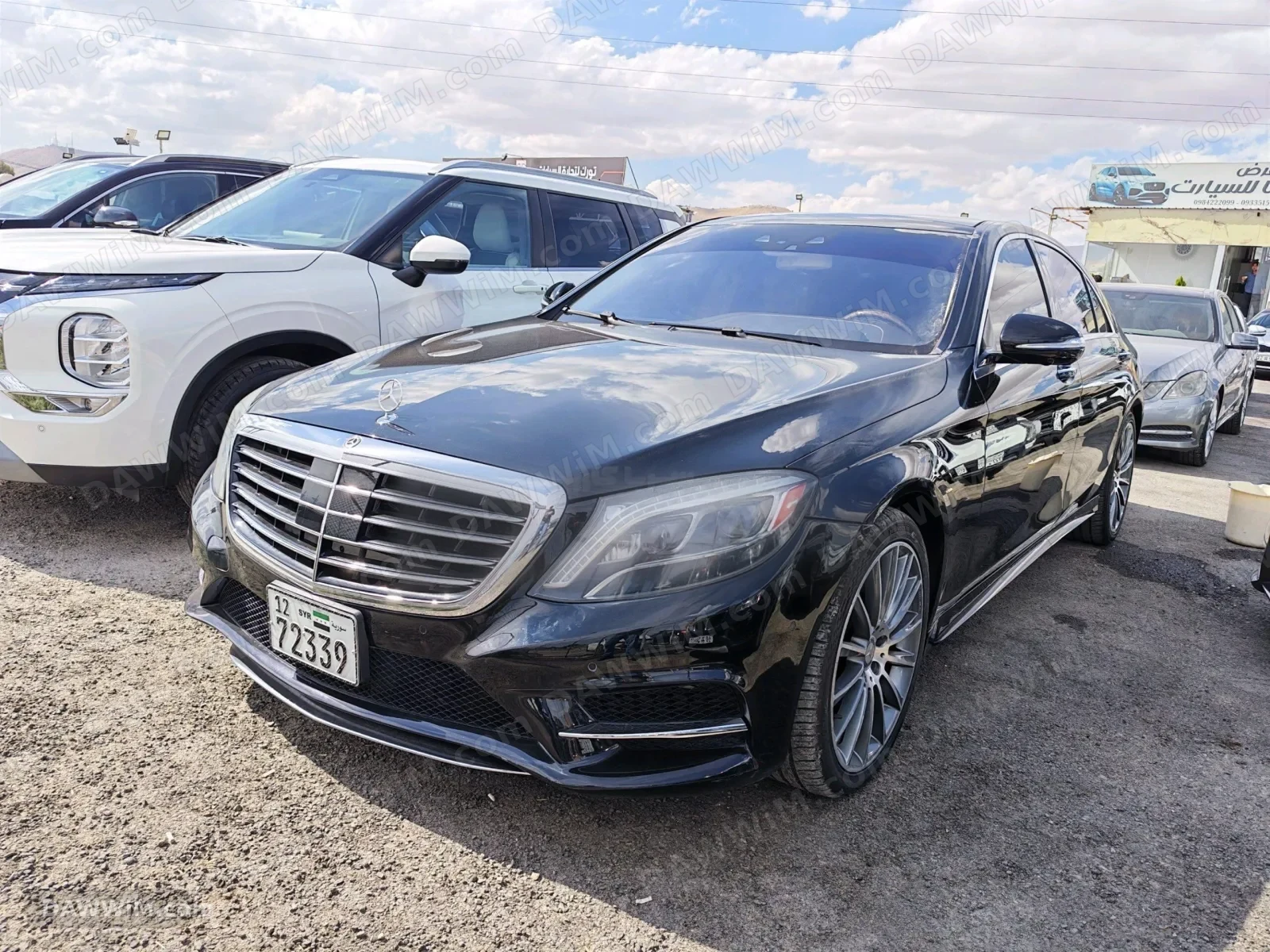 مرسيدس بينز S 550 موديل 2015 مستعملة