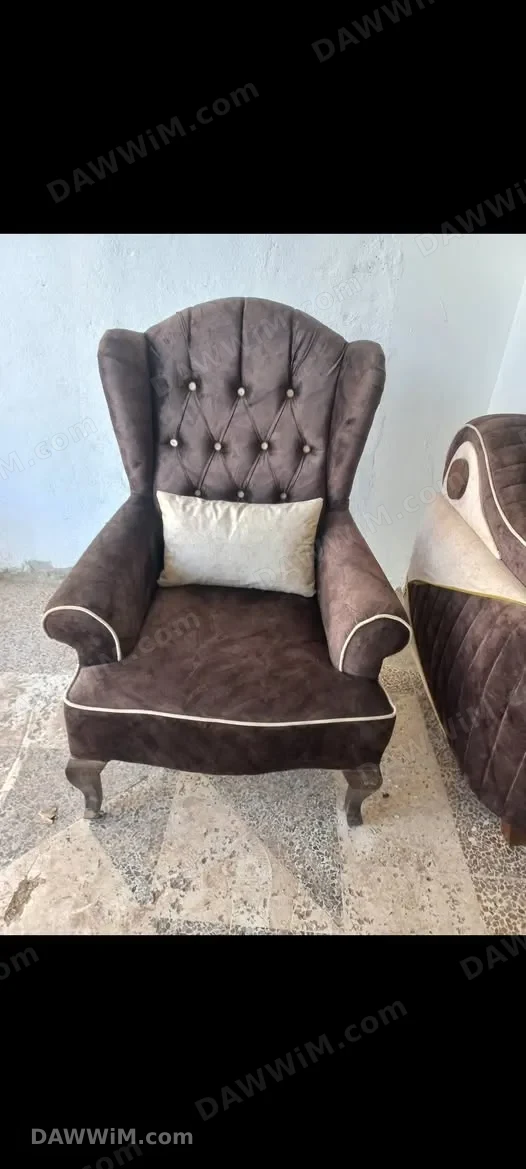 طقم كنب خشب زان