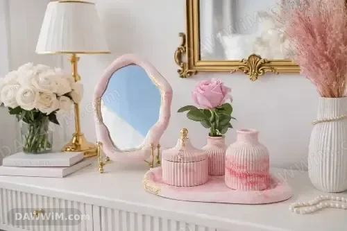 ديكورات كونكريت بألوان وأشكال متعددة