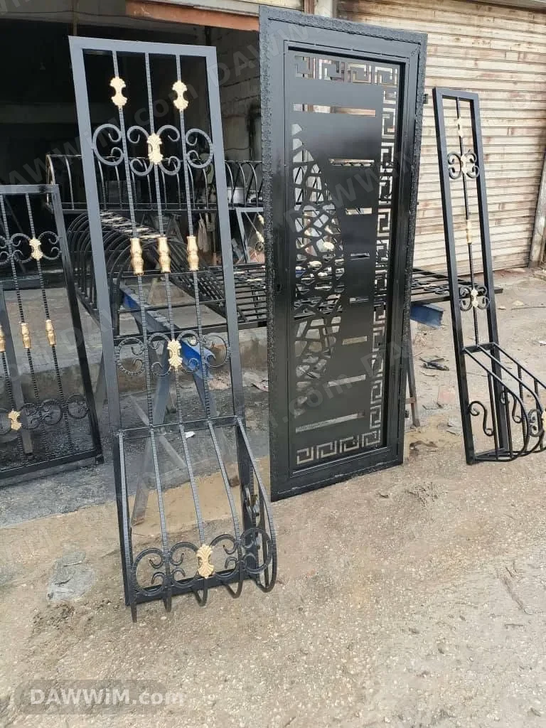 ورشة حدادة عامة وتصنيع مشغولات حديدية في حماة