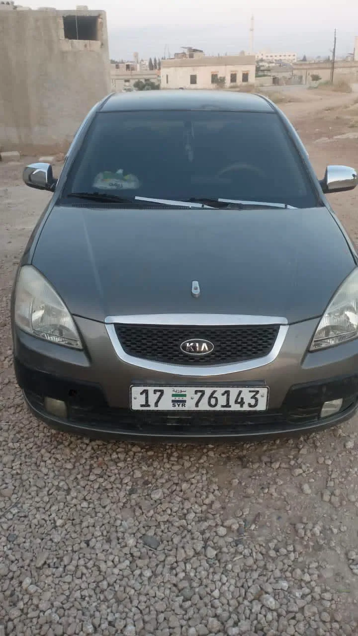 كيا ريو موديل 2008 أوتوماتيك بنزين للبيع