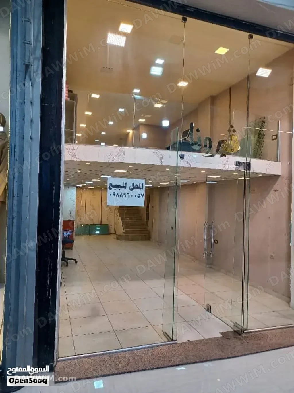 محل تجاري للايجار في حمص شارع الدبلان