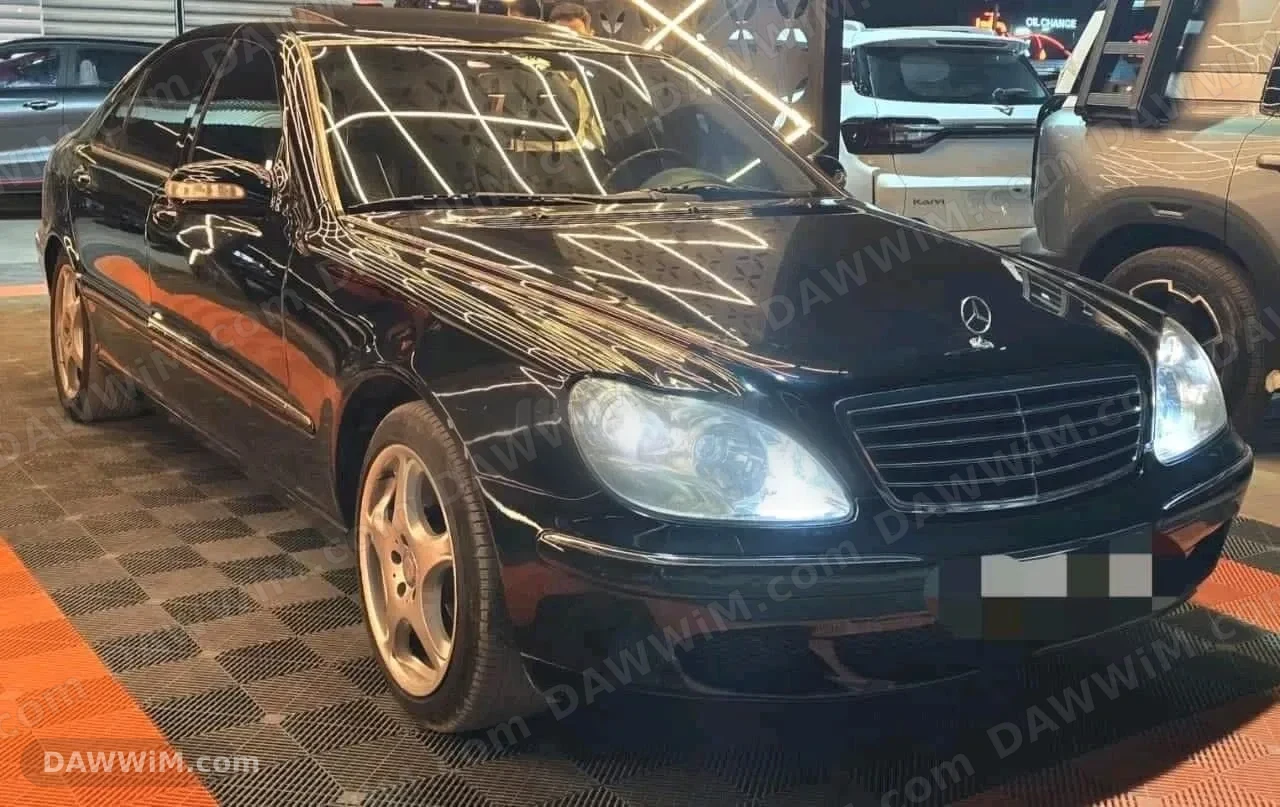 مرسيدس بينز S 320 موديل 2002