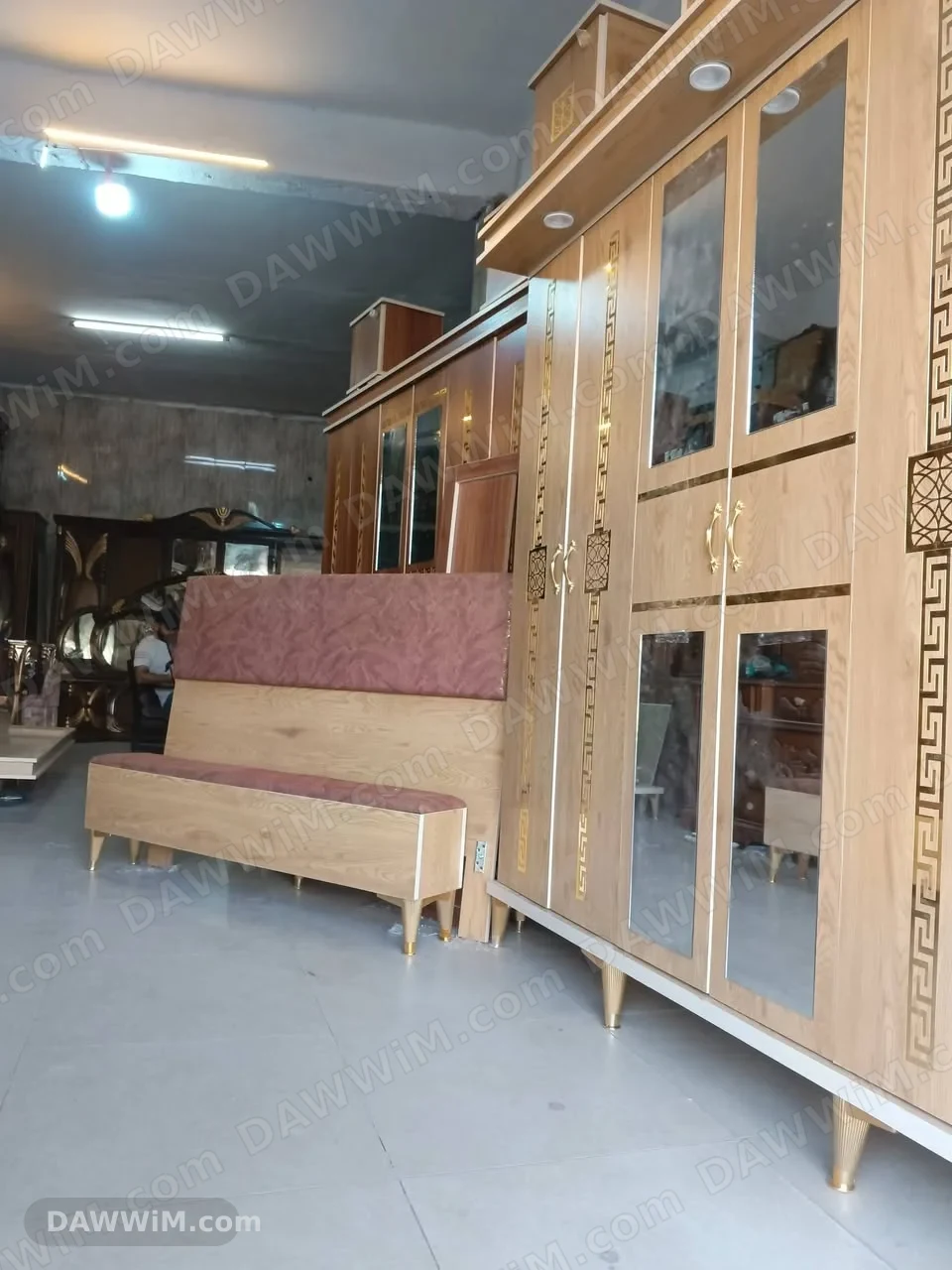 غرفة نوم كاملة ميلامين ضد الرطوبة