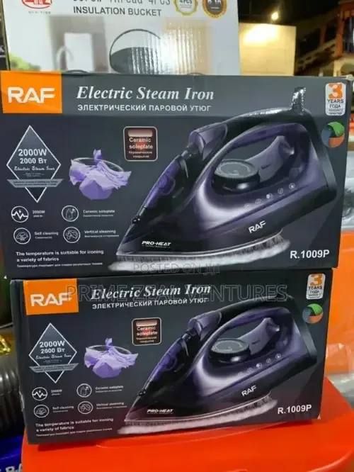 مكواة بخار RAF موديل R-1009P