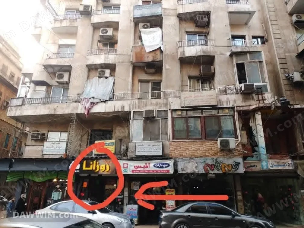 محل تجاري للبيع في شارع بارون – مقابل المصرف التجاري