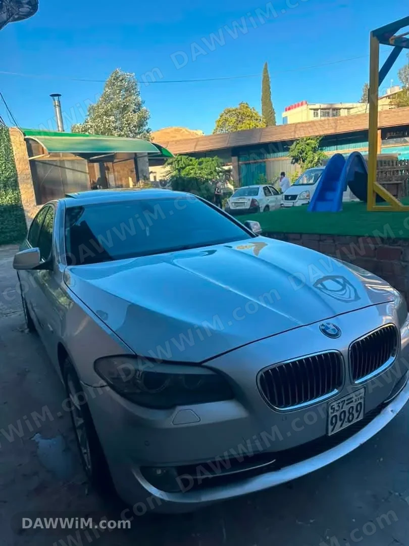 سيارة بي إم دبليو BMW 520d F10 موديل 2011