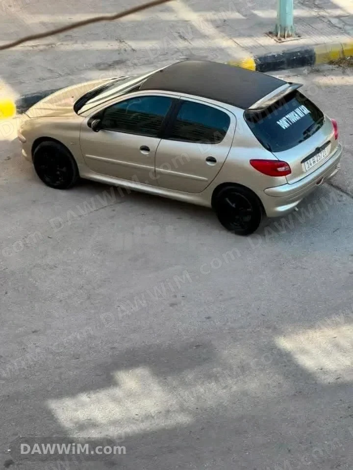بيجو 206 موديل 2003 للبيع