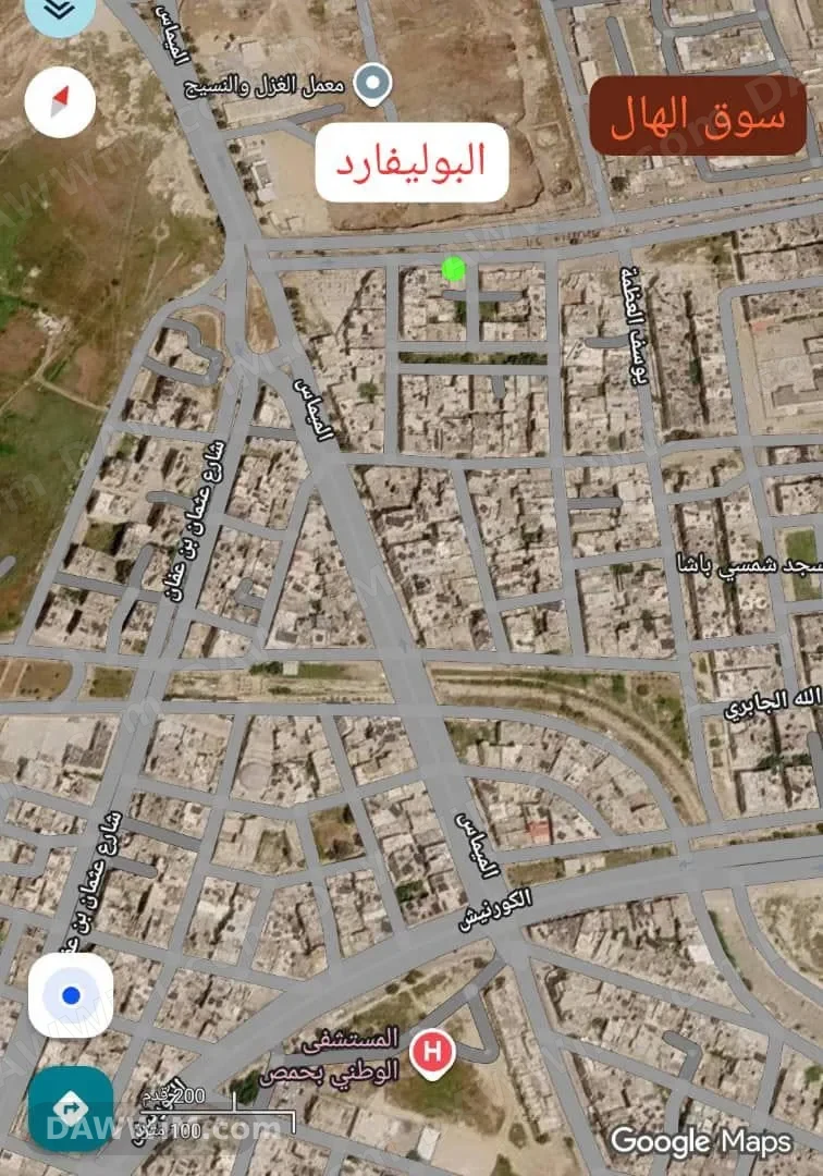 محل للإيجار في القصور قرب سوق الهال
