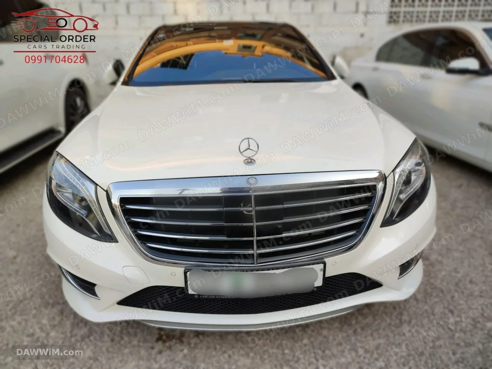 مرسيدس بنز S 550 موديل 2017 بحالة ممتازة