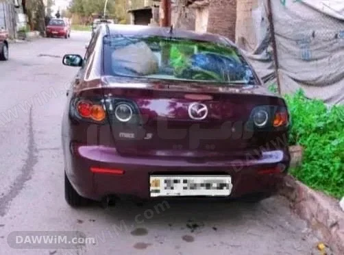 سيارة مازدا 3 مستعملة للبيع موديل 2007