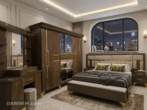 غرف نوم عريسية موديلات حديثة