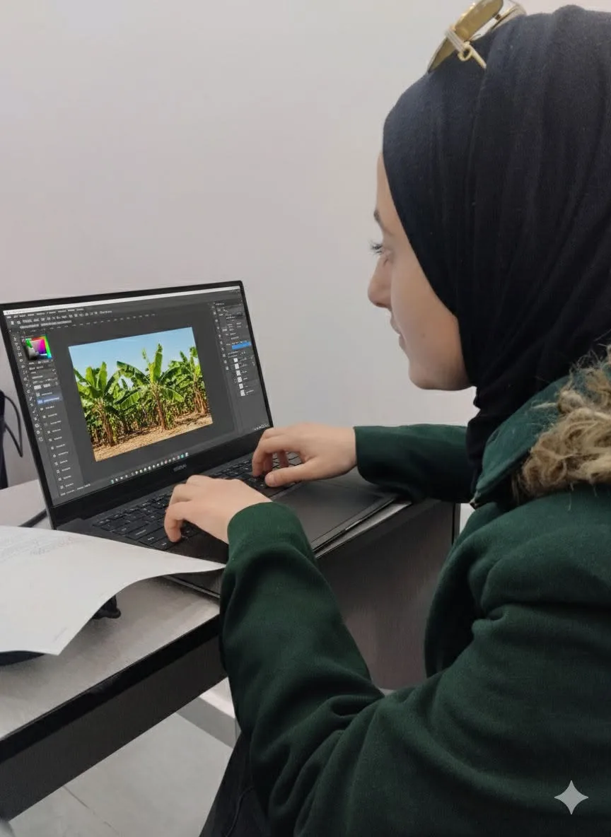 دورة فوتوشوب وتصميم شعارات وإنشاء محتوى رقمي