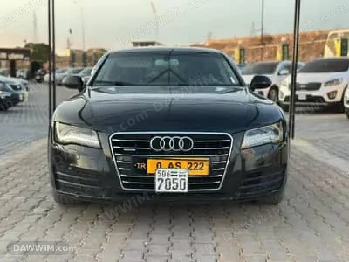 سيارة أودي A7 موديل 2012 للبيع