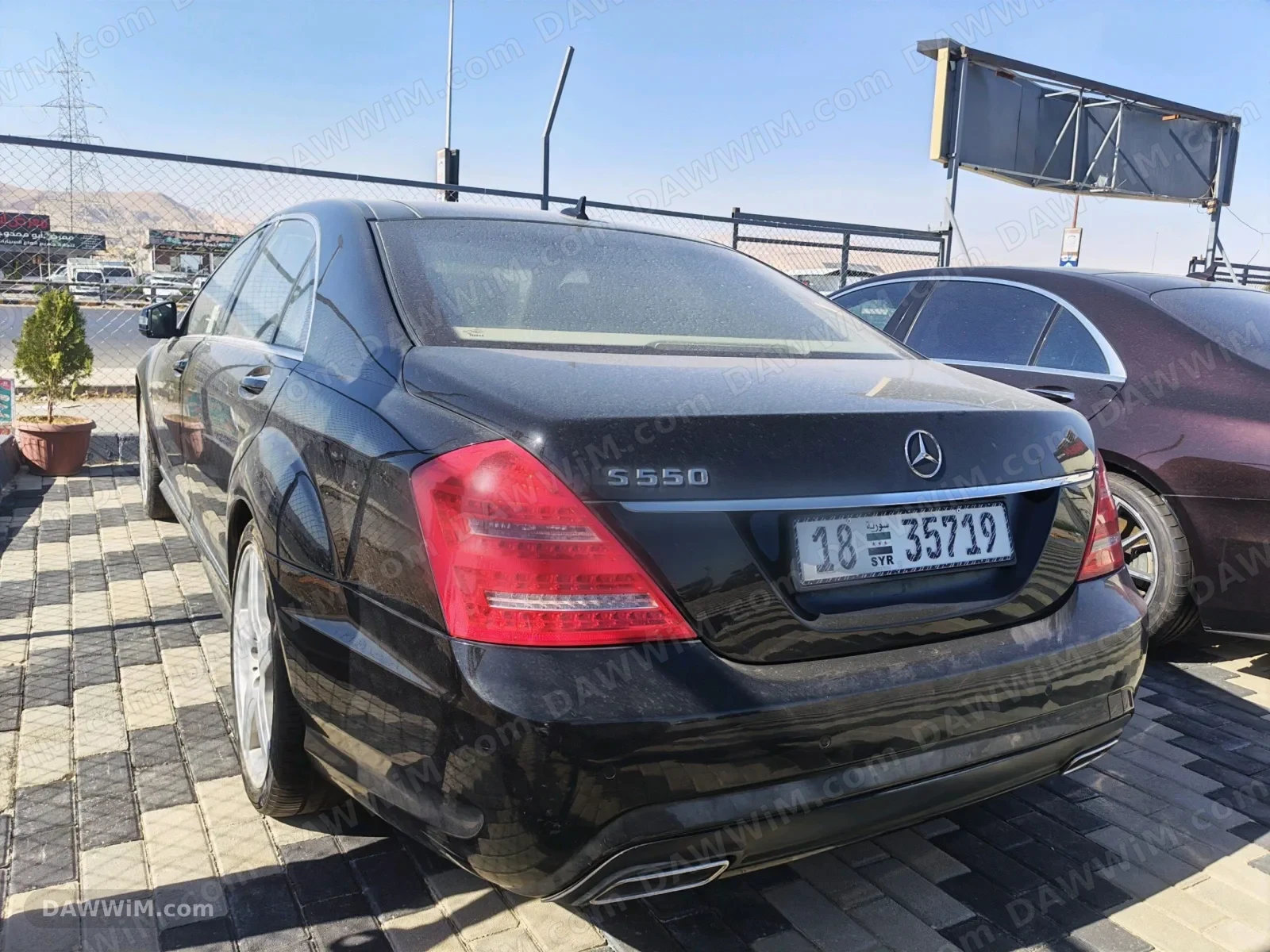 مرسيدس بنز S 550 موديل 2012
