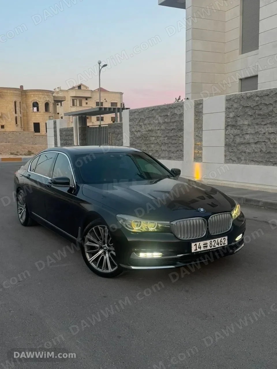 بي ام دبليو 740 موديل 2016 مستعملة
