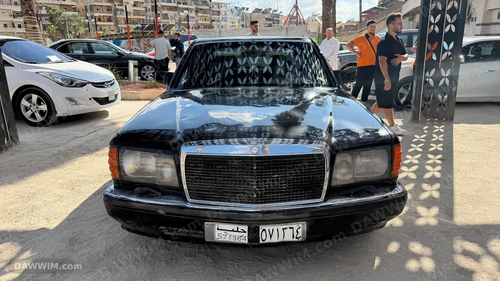 مرسيدس E500 موديل 1984 للبيع في حلب