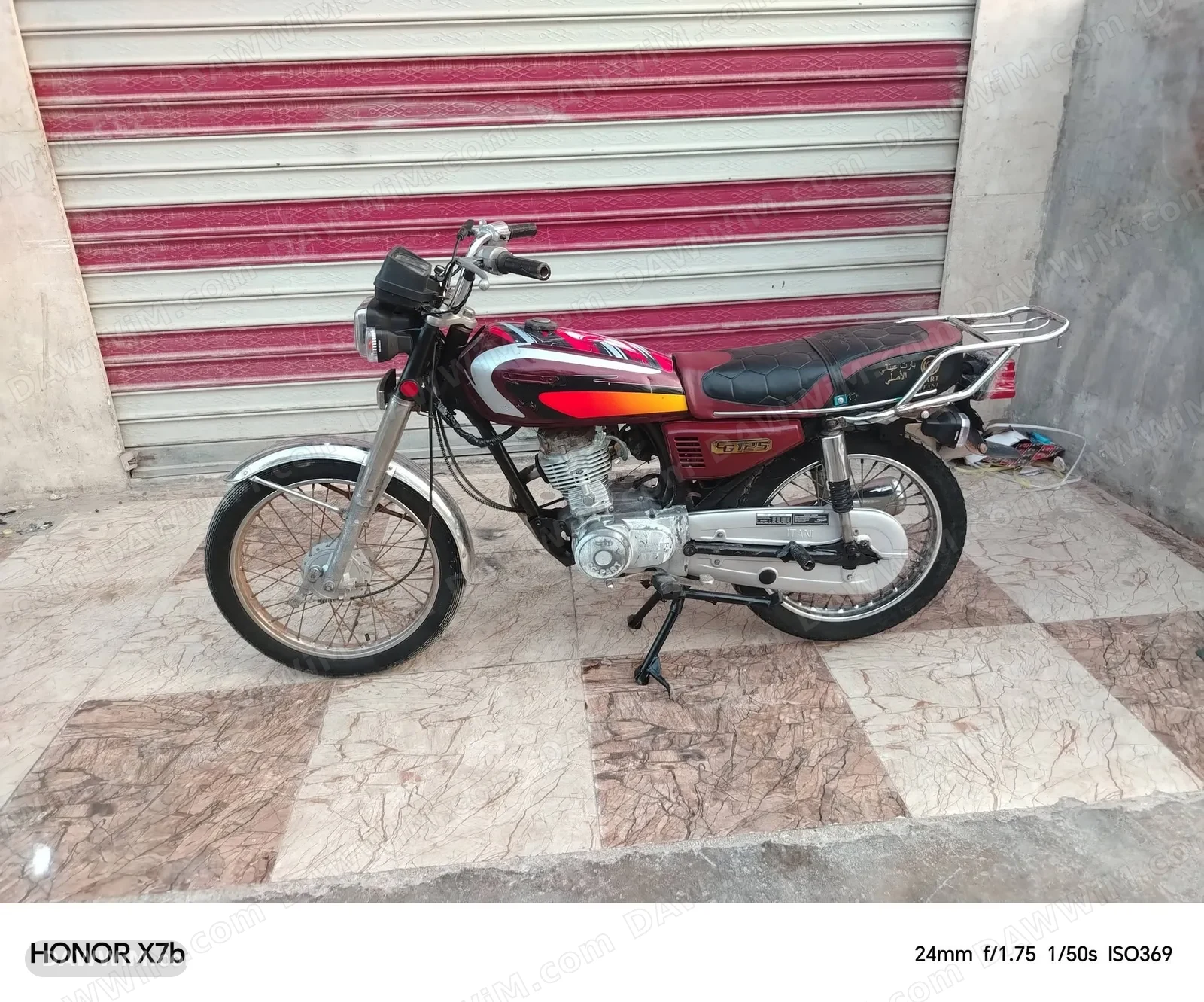 دراجة نارية CG 125 موديل 2007