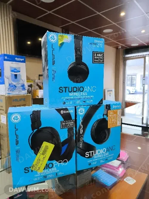 سماعات JLab Studio ANC و Studio Pro لاسلكية