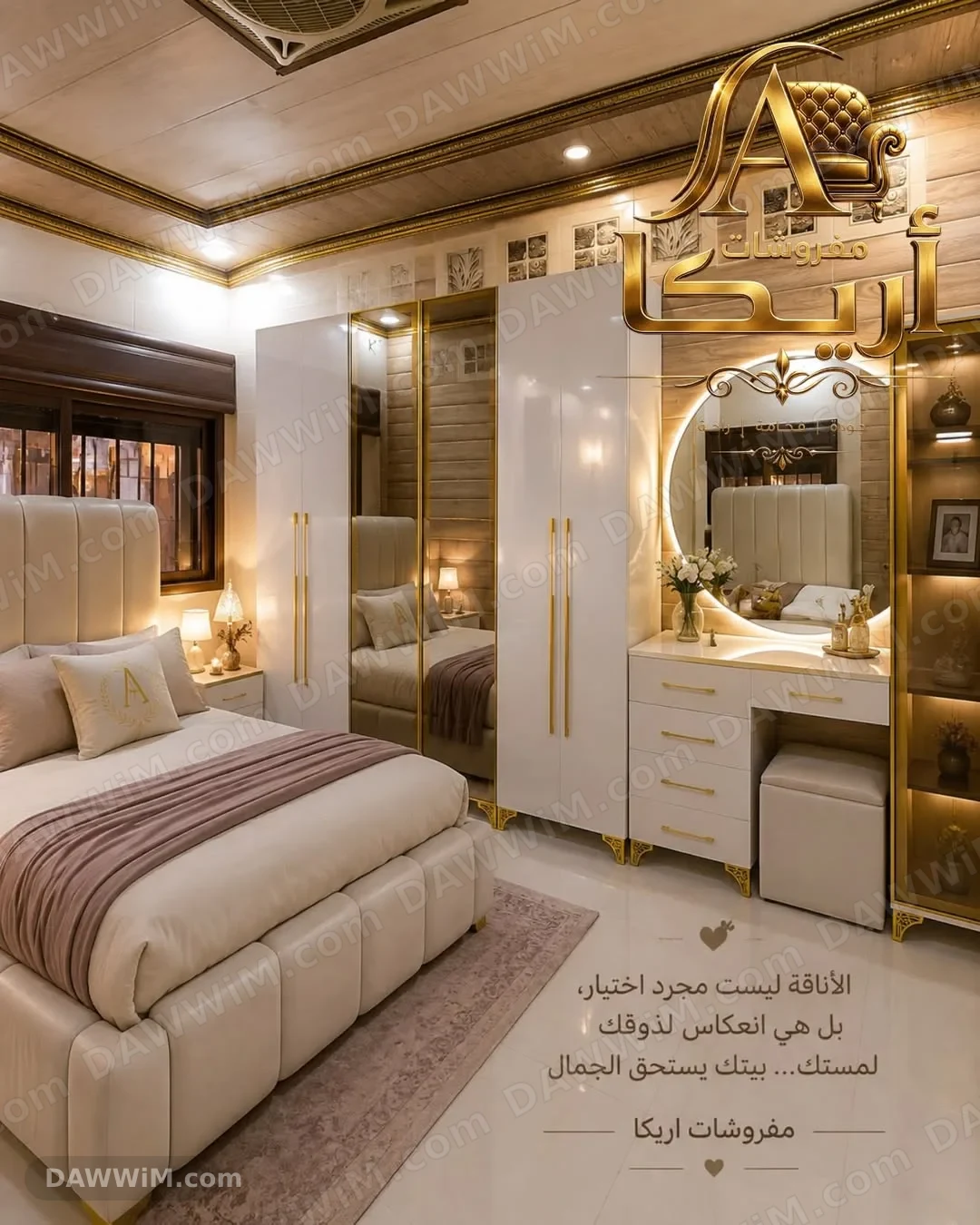 مفروشات أريكا - تفصيل أثاث حسب الطلب