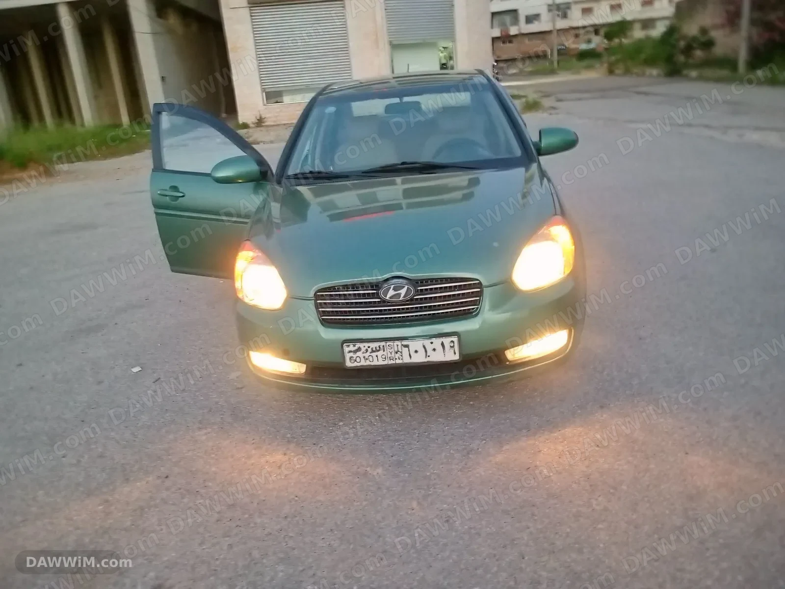 هيونداي فيرنا موديل 2007 بحالة جيدة