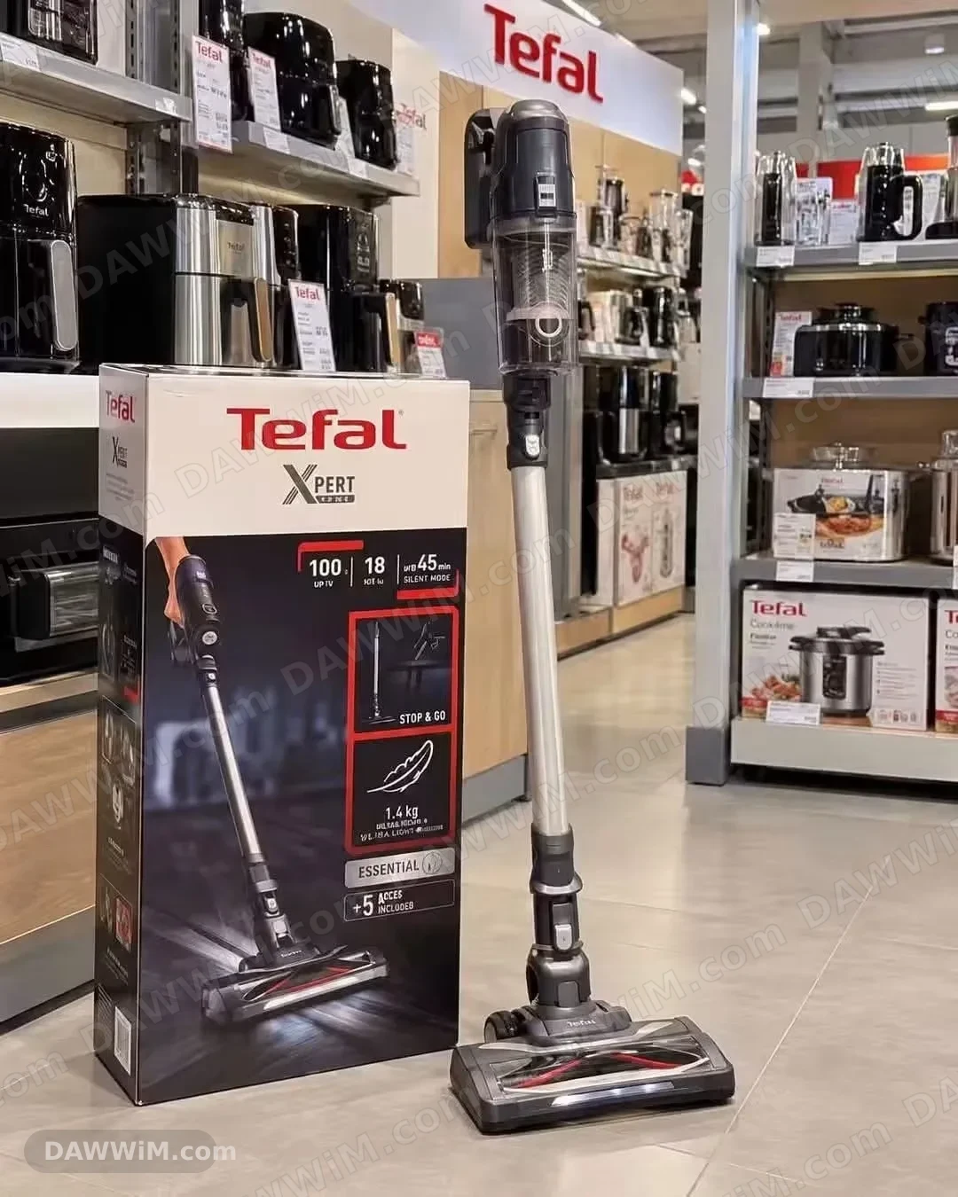 مكنسة تيفال اللاسلكية Tefal X-Pert Essential
