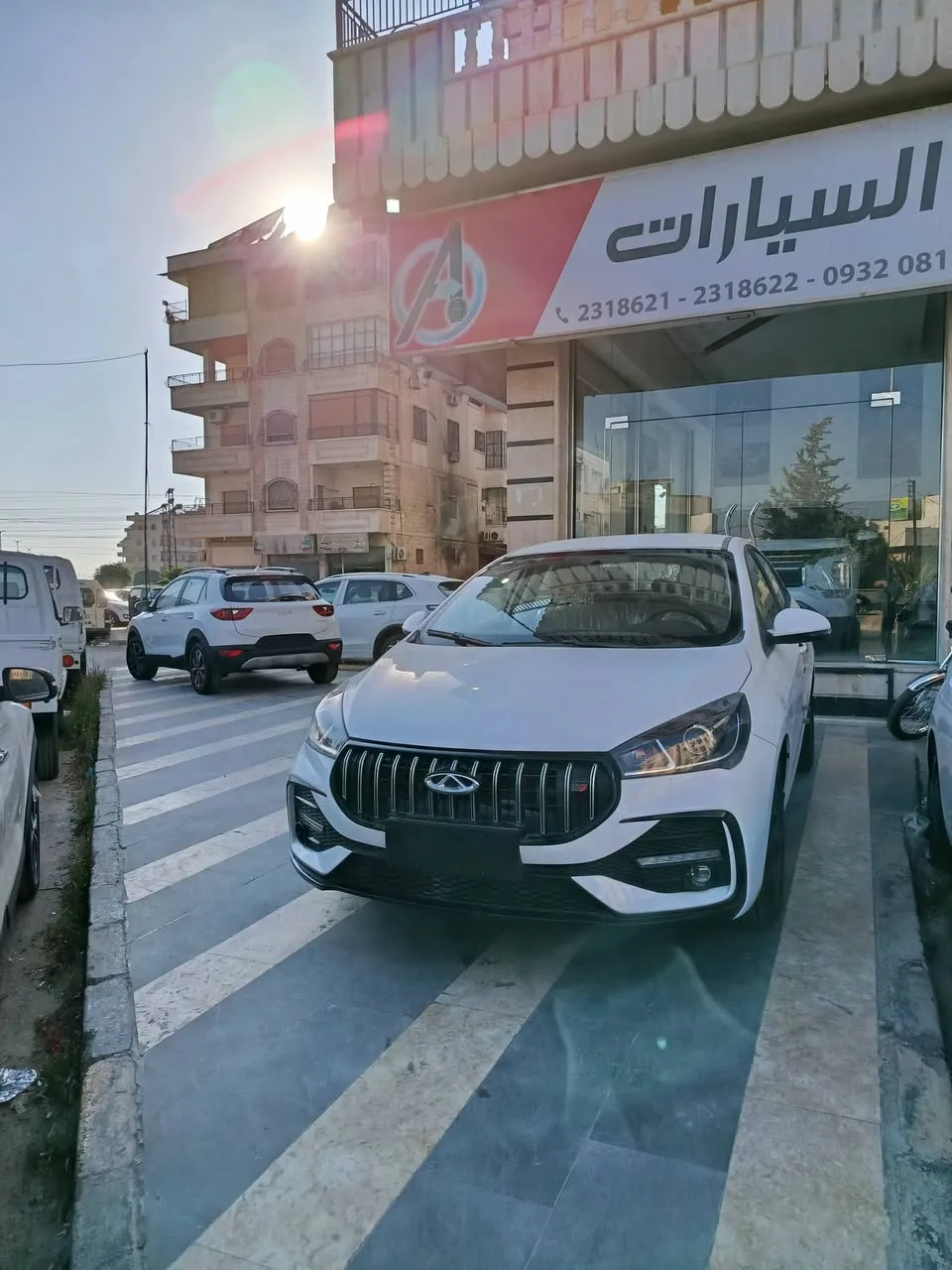 سيارة Chery Arrizo 5 موديل 2026 جديدة لدى شركة أنس عبو في حماة