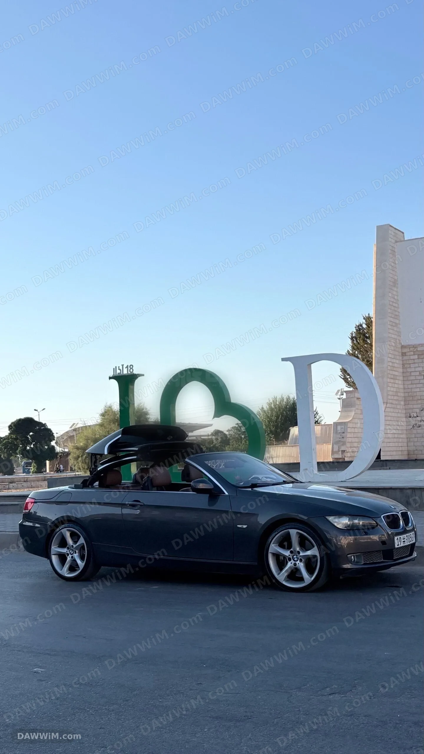 بي إم دبليو 335i موديل 2010 مكشوفة مستعملة
