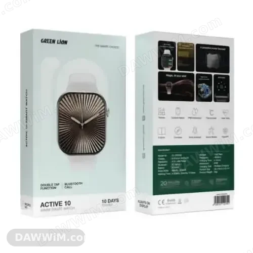 ساعة ذكية Green Lion Active 10