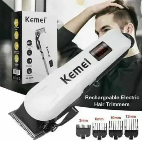 ماكينة حلاقة Kemei KM-809A قابلة للشحن والكهرباء