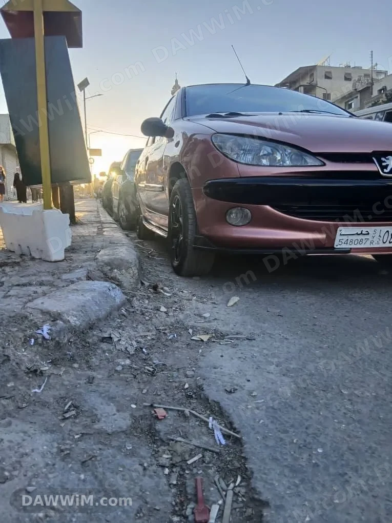 بيجو 206 موديل 2008 للبيع في حلب