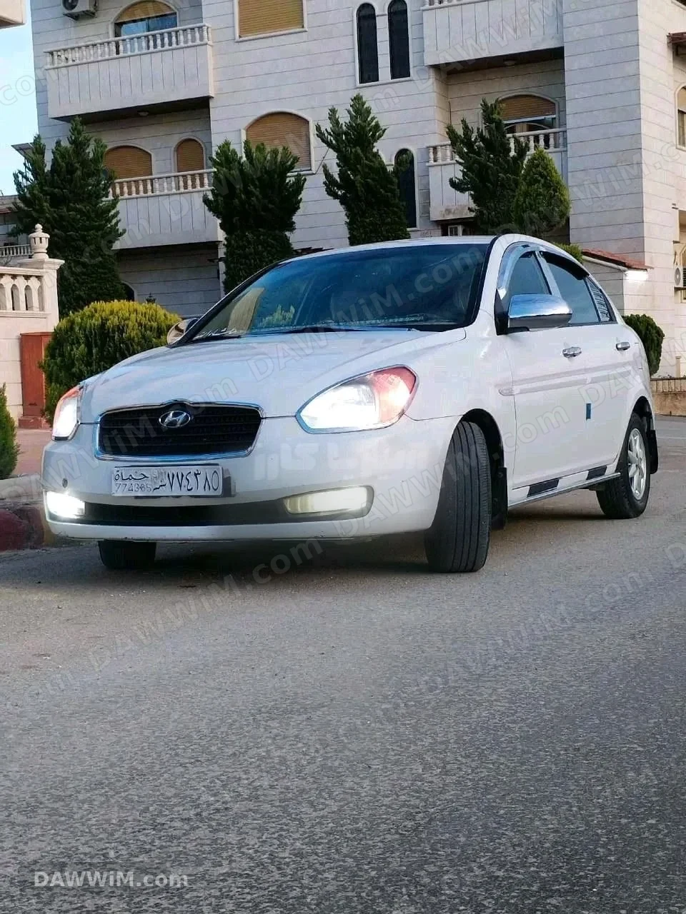 هيونداي فيرنا موديل 2008 للبيع