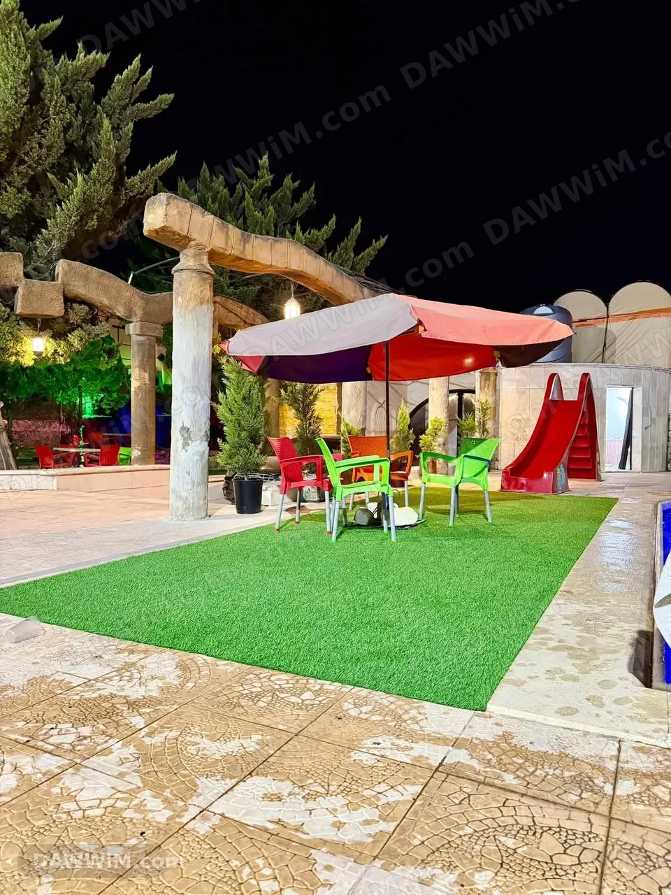 مزرعة الكهف للإيجار اليومي في كفرناها للمناسبات والحفلات