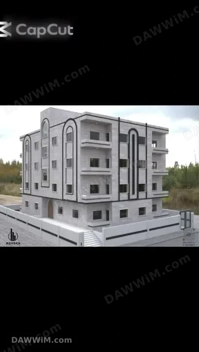 3 شقق للبيع على العضم في حلب - الباب طريق المشفى