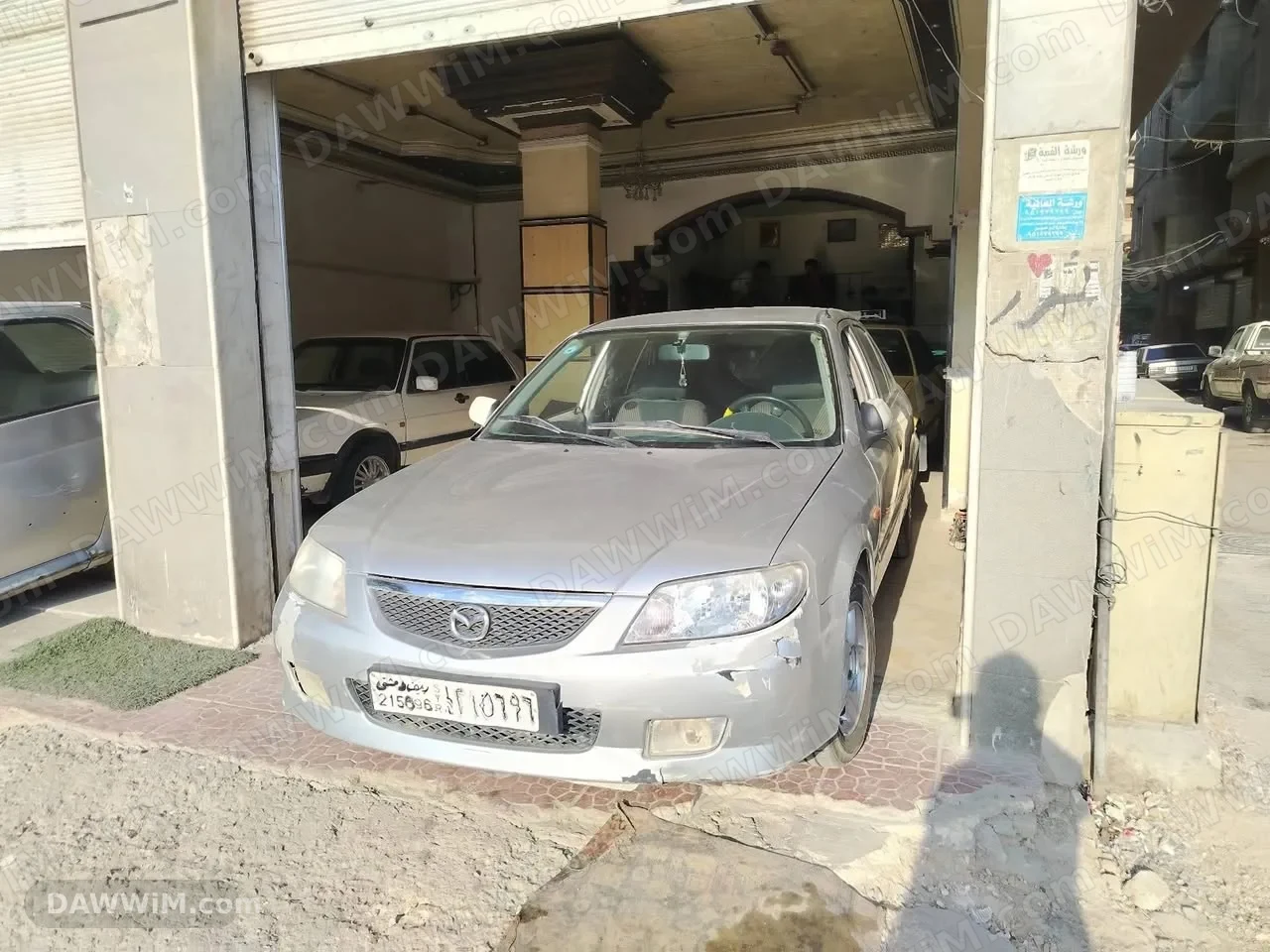 مازدا 323 جوهرة موديل 2002 للبيع
