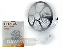 مروحة CLIP FAN موديل YT-M2034 مع ملقط وتثبيت مرن