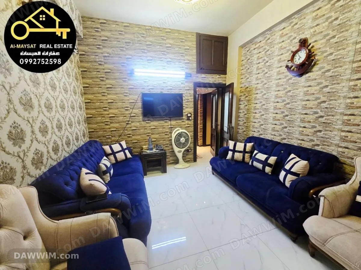 شقة للبيع في دمشق منطقة المزرعة شارع الشلال