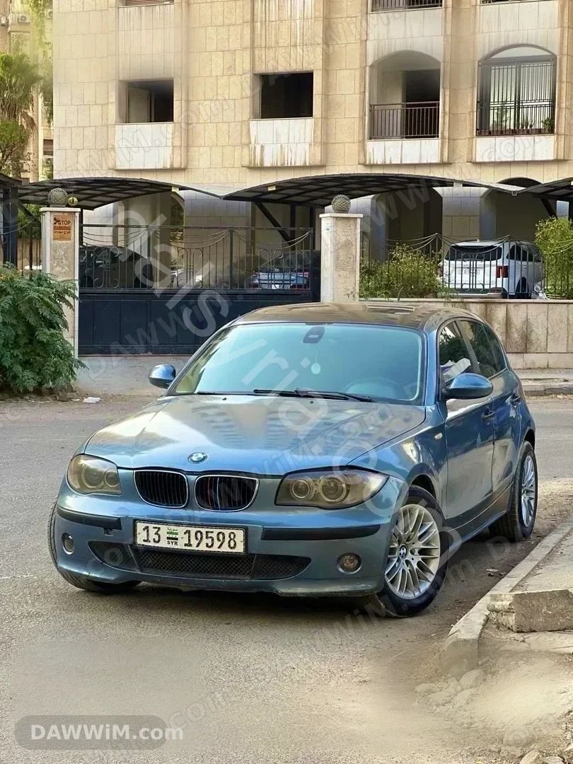 سيارة بي ام دبليو 116i موديل 2006