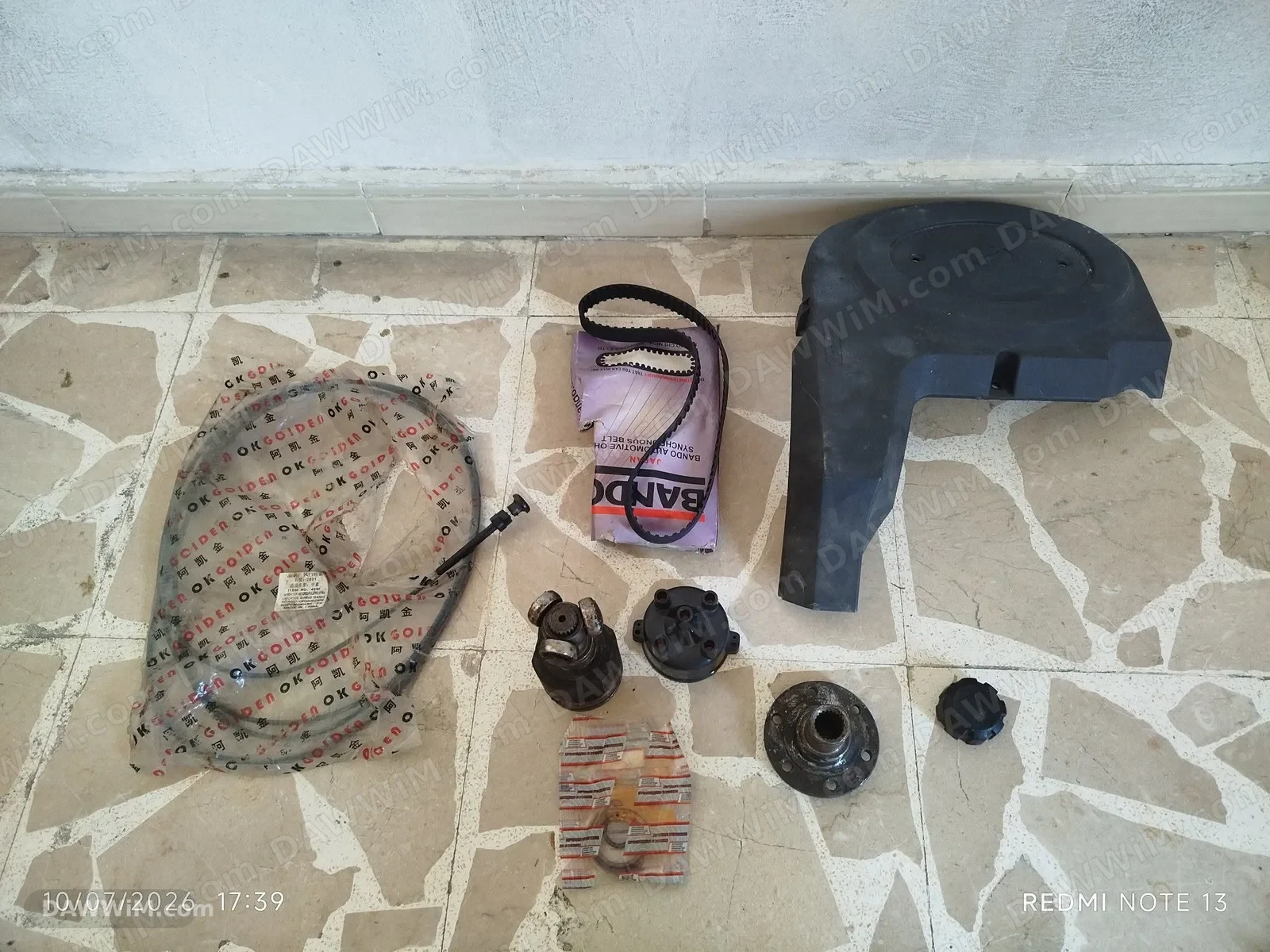 مجموعة قطع غيار متنوعة لسيارات دايو
