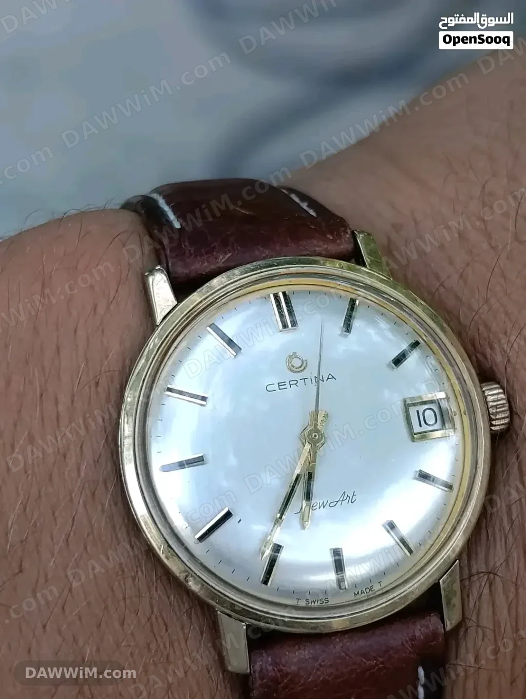 ساعة سيترينا سويسرية كلاسيكية نادرة موديل 1961