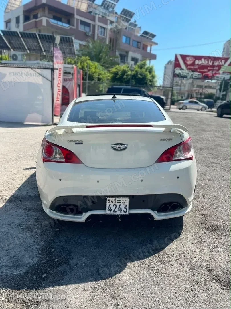 سيارة جينيسيس كوبيه Genesis Coupe موديل 2010 للبيع