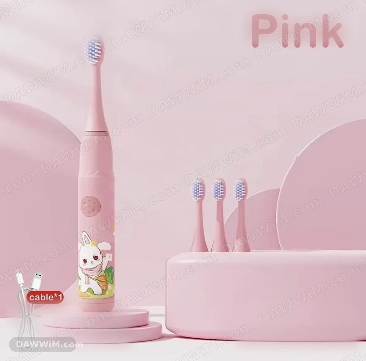 فرشاة أسنان كهربائية للأطفال جديدة