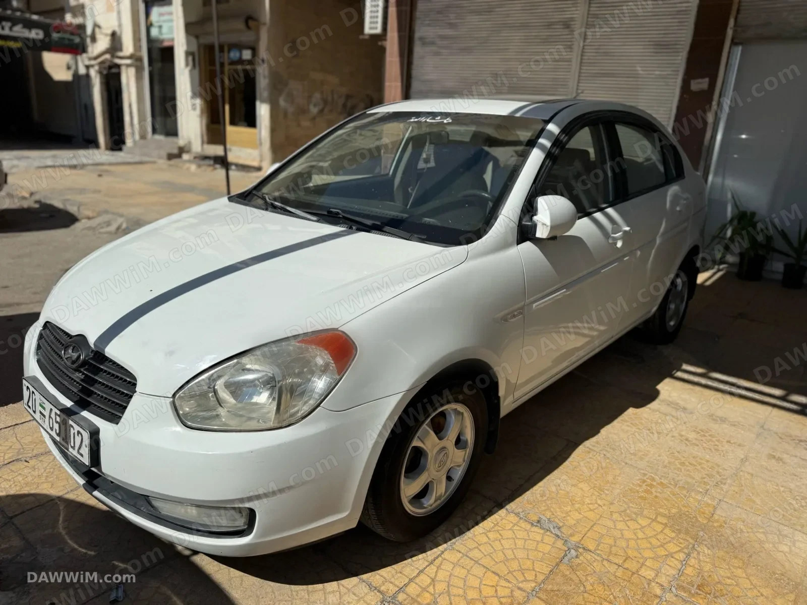 هيونداي فيرنا موديل 2008 مستعملة للبيع