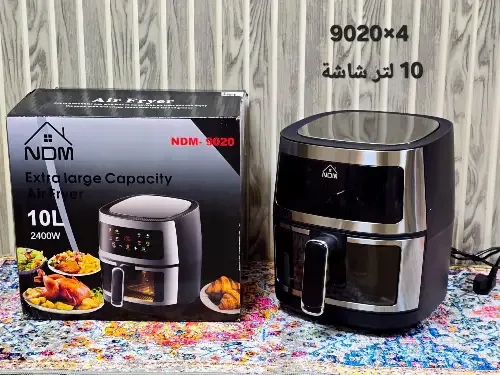 قلاية هوائية NDM موديل 9020 سعة 10 ليتر