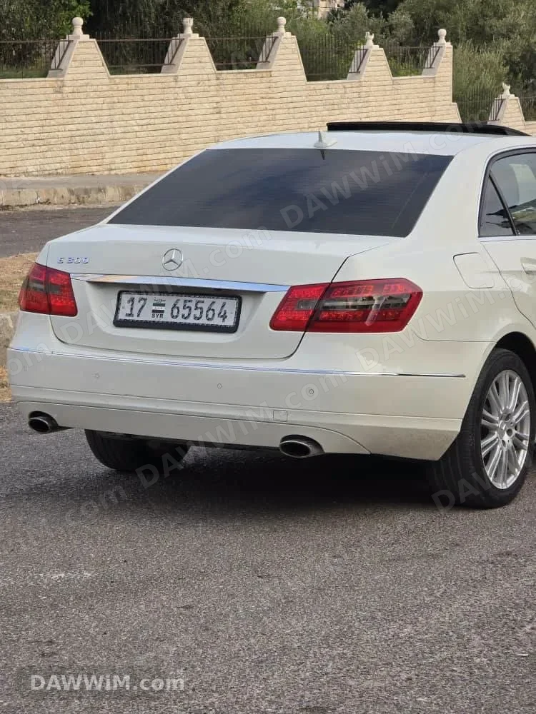 مرسيدس E300 موديل 2011 للبيع