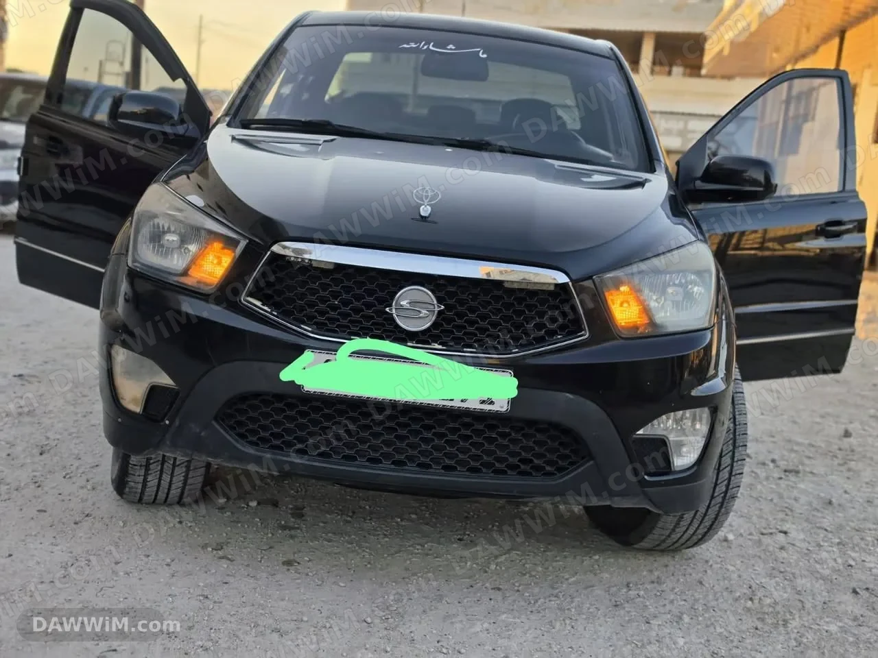بيك أب سونغ يونغ (SsangYong) دبل كبين موديل 2012 للبيع