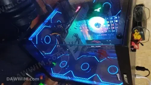 كمبيوتر ألعاب مستعمل نظيف للبيع – Ryzen 5 3600 و GTX 1070 Ti