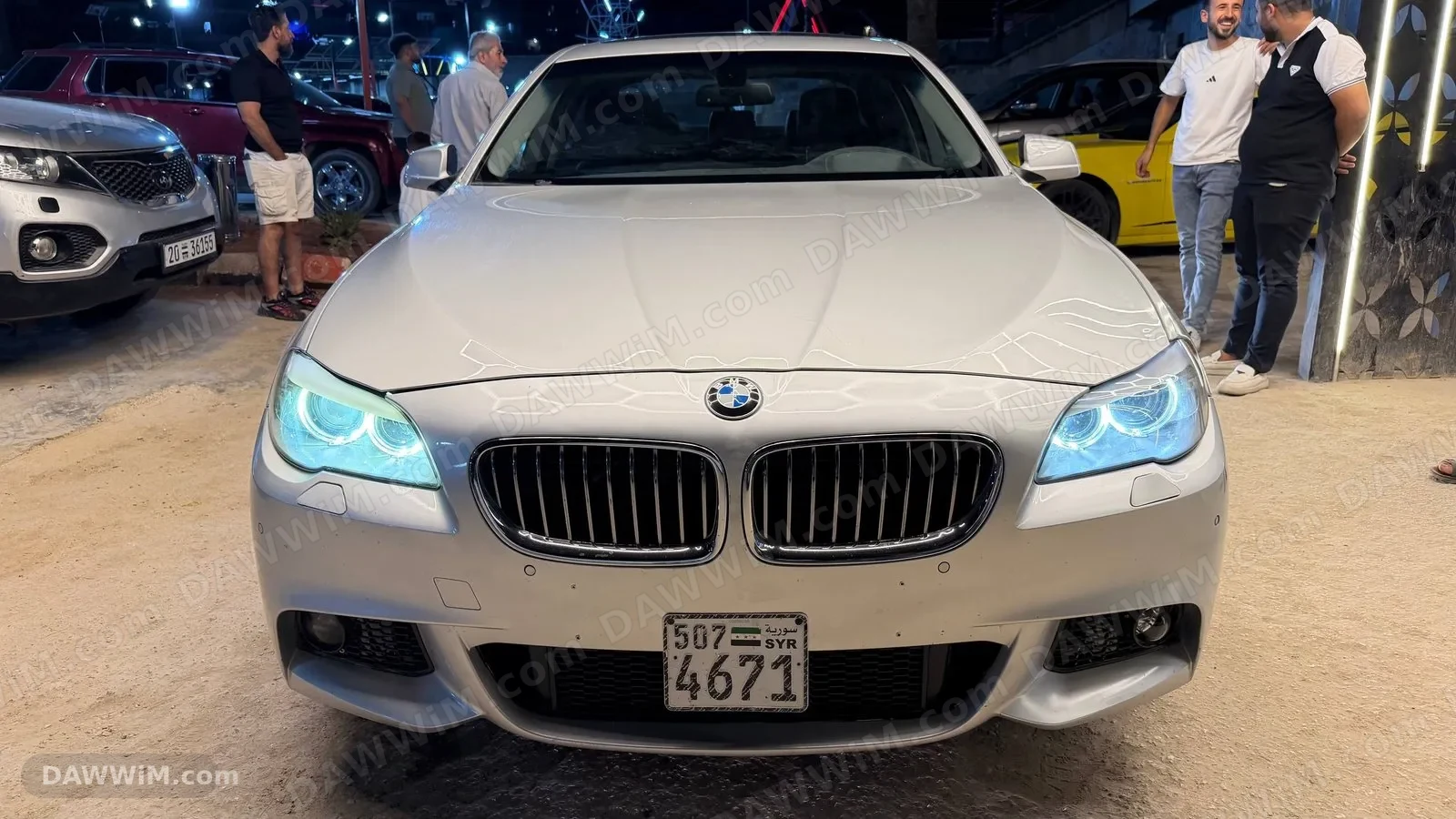 سيارة BMW 520 موديل 2012 للبيع